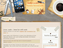 Tablet Screenshot of linux-voodoo.de